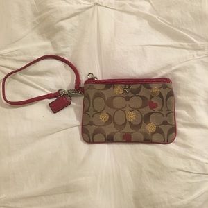 Coach wristlet